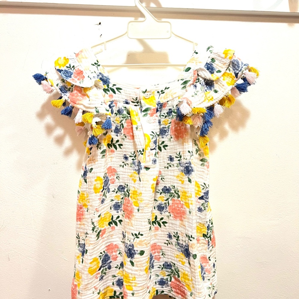 Mud pie dress 24m/2T cotton - Picture 2 of 5